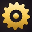 MonsterWin app icon with a gold gear